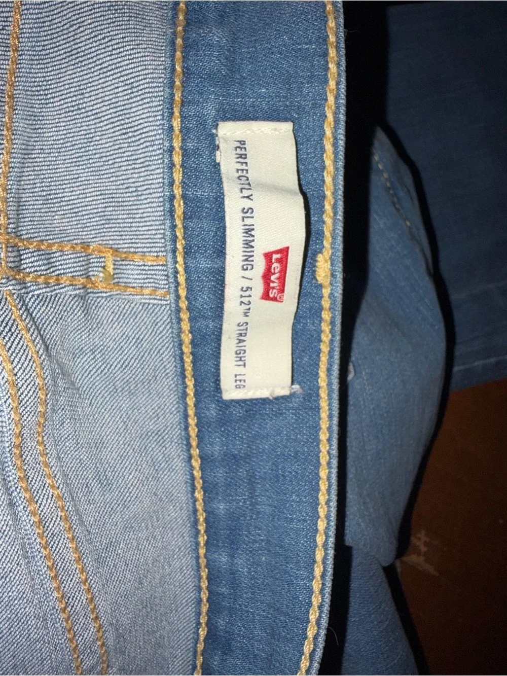 Levi's Men's Straight Jeans in Light Blue Wash